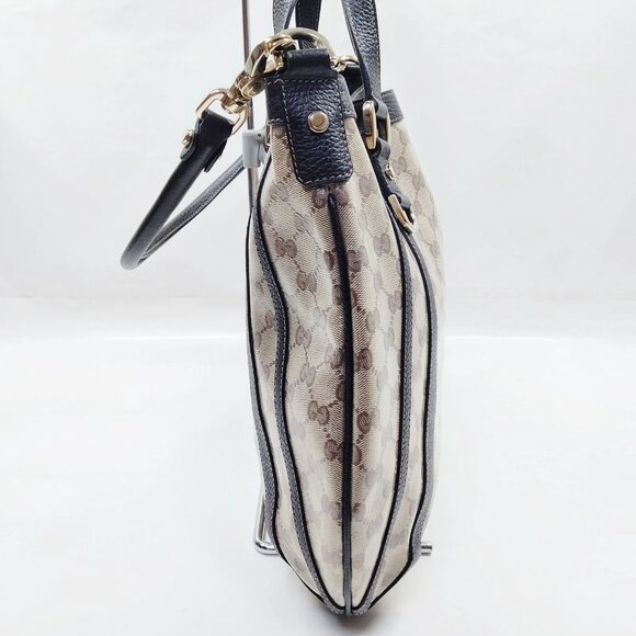 Gucci Brown Coated Canvas Hand Bag mon520-102825 - Picture 4 of 16